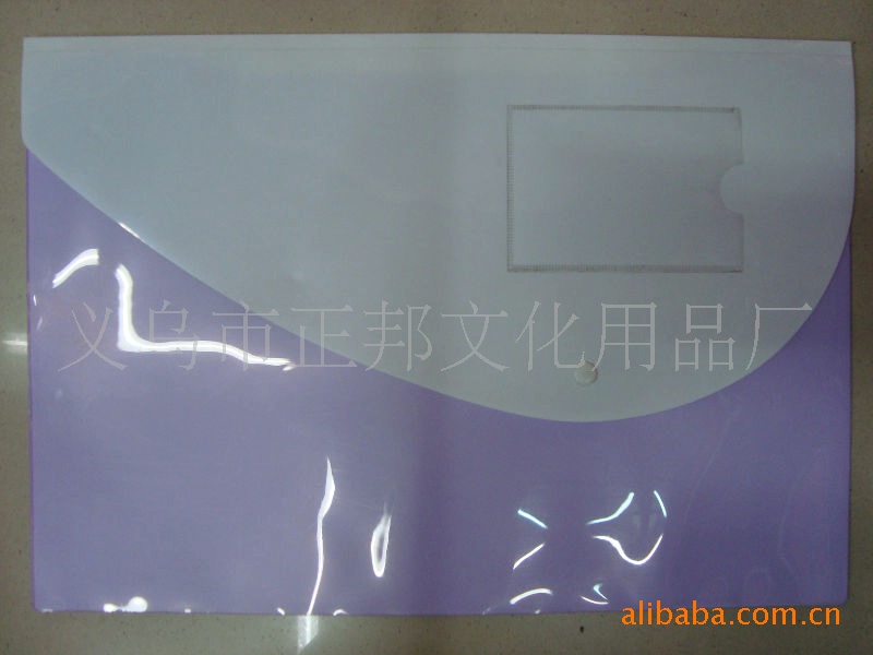 Factory wholesale PP plastic three-dimensional snap bags for materials, archives, files, and learning and office supplies. Customized storage available pic 13