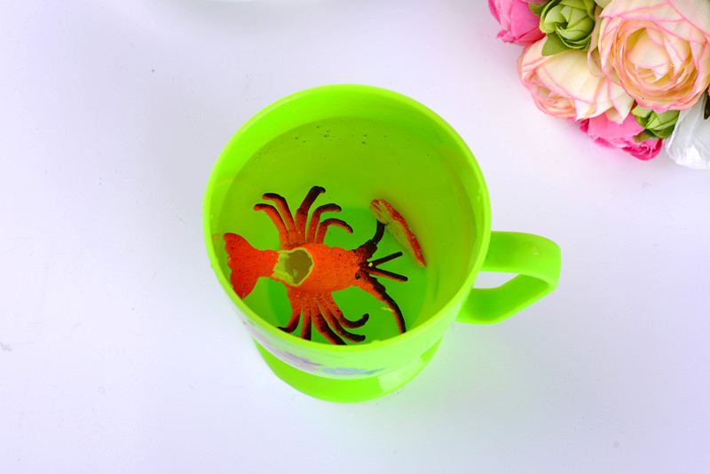 鼎浩 电商新款 膨胀玩具多彩龙虾 破壳龙虾 海洋生物动物 厂家供应详情4