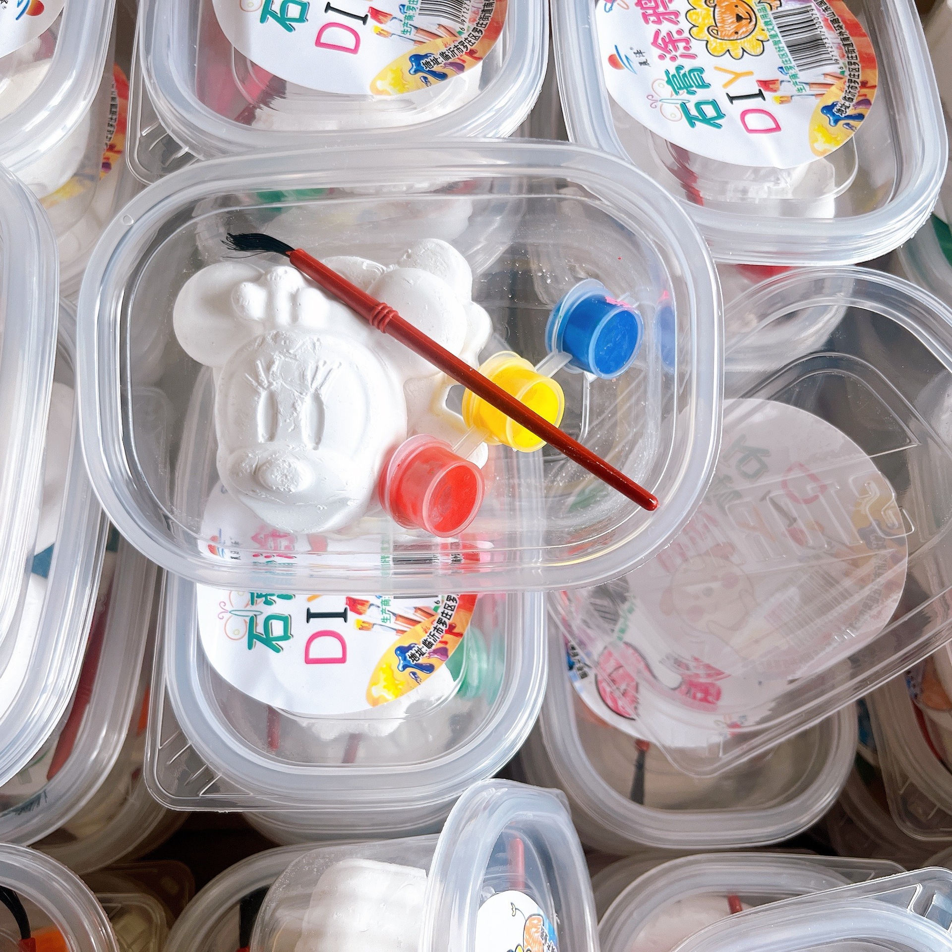 彩绘石膏娃娃批发儿童手工diy涂色涂鸦玩具创意绘画套装玩具批发详情7