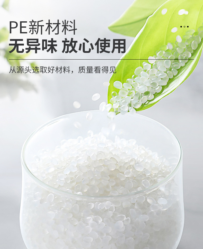 一次性物业酒店垃圾袋大号加厚平口塑料袋现货批发黑色大垃圾袋详情3