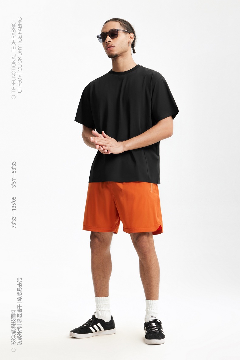捷展男装|3D超声波压胶T恤2025春夏新品UPF50+通勤防晒速干短袖男详情22