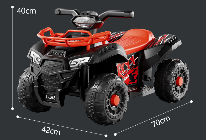 新款儿童电动摩托沙滩车四轮车男女宝宝电动玩具车可坐人充电童车详情25