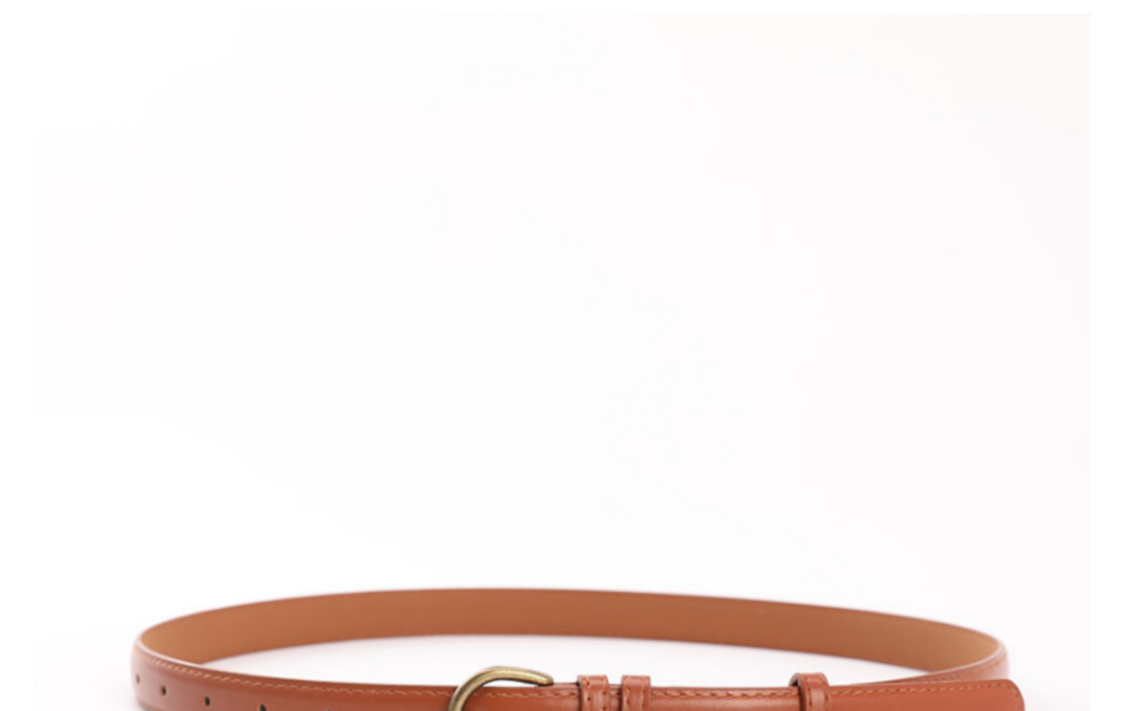 新款韩国柔软时尚细皮带女简约百搭装饰牛仔裤带连衣裙细腰带女士详情30