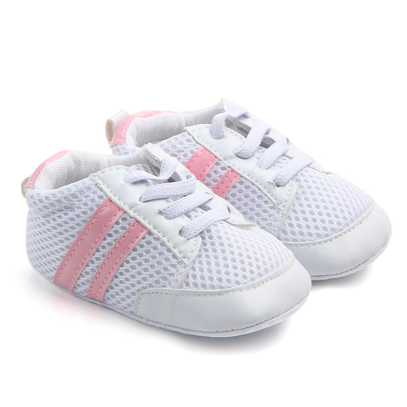 Wholesale spring and autumn breathable mesh baby shoes, soft-soled anti-slip baby walking shoes, casual 0842 pic 32