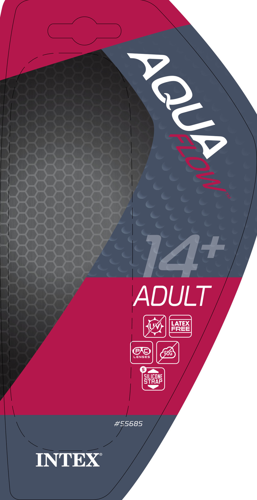 intex55685 Official water sports swimming goggles, adult sports swimming goggles, high-definition waterproof and anti-fog diving swimming goggles pic 1