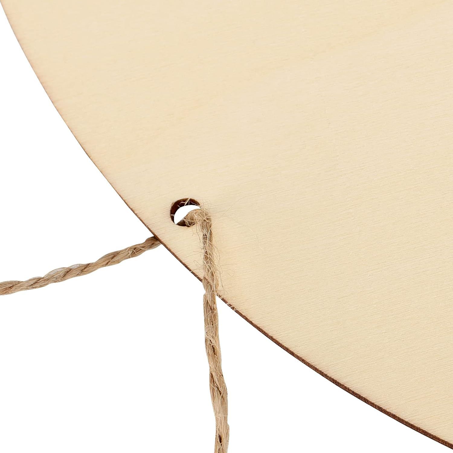 30cm打孔圆形门牌挂牌木制空白圆木片工艺品DIY木质圣诞节日装饰详情14