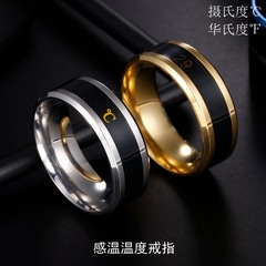 ins热门2MM细戒指不锈钢磨砂尾戒简约时尚流行饰品 情侣对戒批发详情42