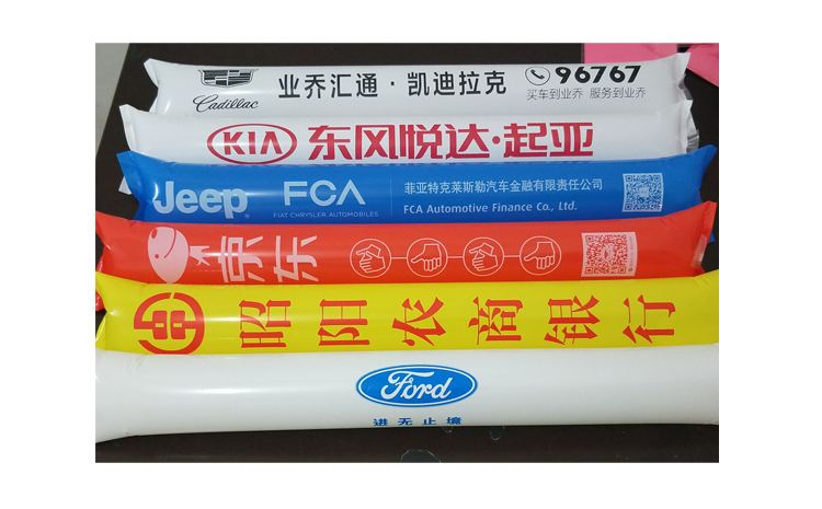 Cheering stick, inflatable cheerleading stick, inflatable stick, advertising and promotion, cheerleading stick, cheering stick, support stick, balloon, printed logo pic 18