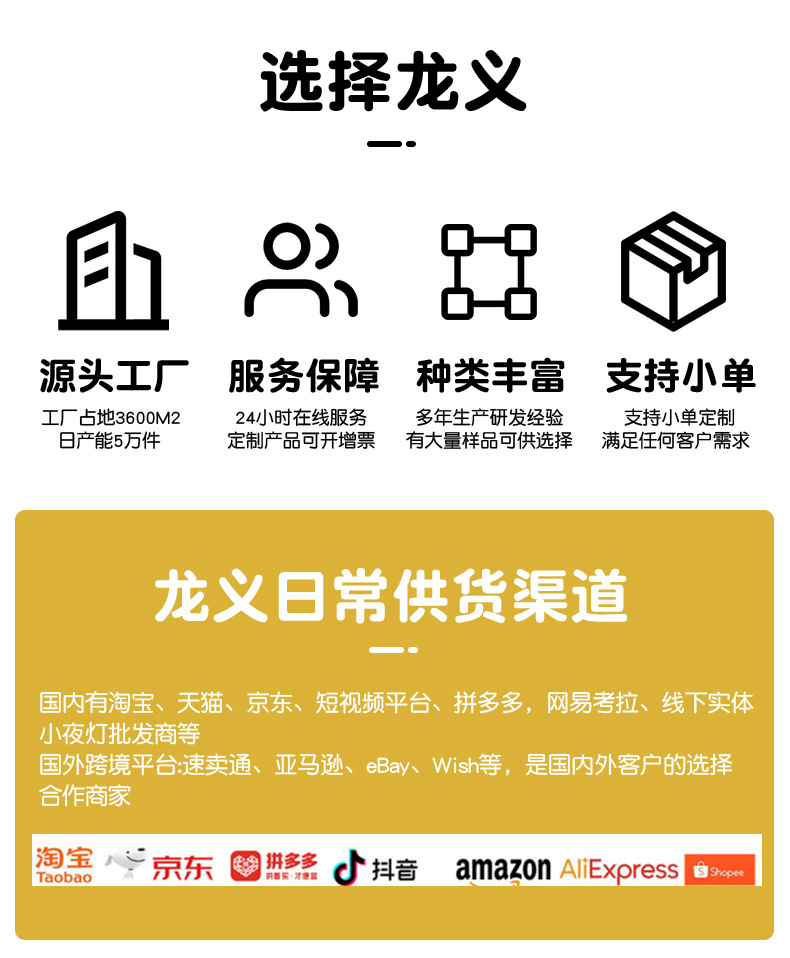 创意卡通可爱兔子小夜灯儿童卧室床头夜用台灯夜市地摊灯饰批发详情24