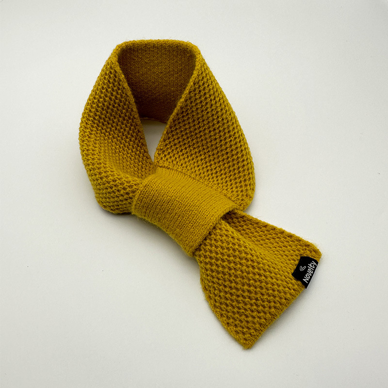 毛线围巾新款百搭男女同款围巾韩版学生围脖秋冬保暖时尚围巾详情2