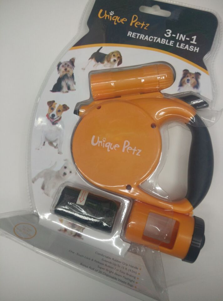 3-in-1 pet automatic retractable leash, pet automatic retractable leash, 5-meter leash pic 7