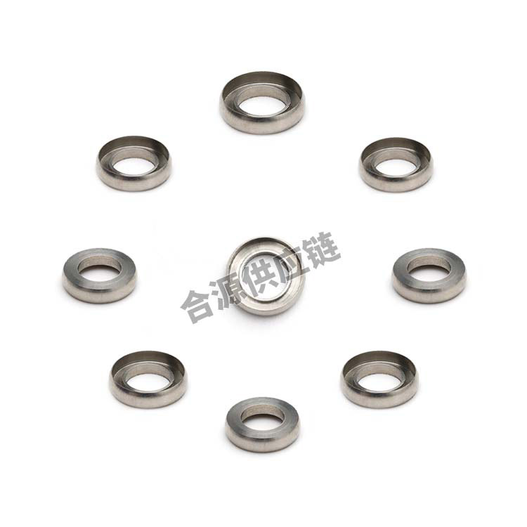 Heyuan Supply Chain side cover lathe hardware round cover hollow stainless steel accessories pic 3