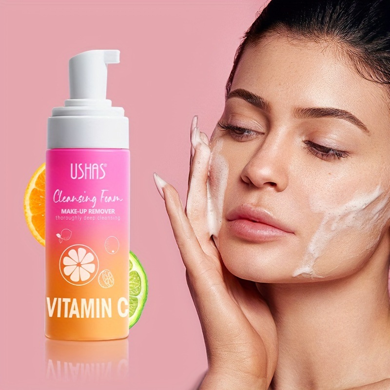 USHAS跨境现货热销洁面泡泡清洁面部HA261温和洗面奶详情10