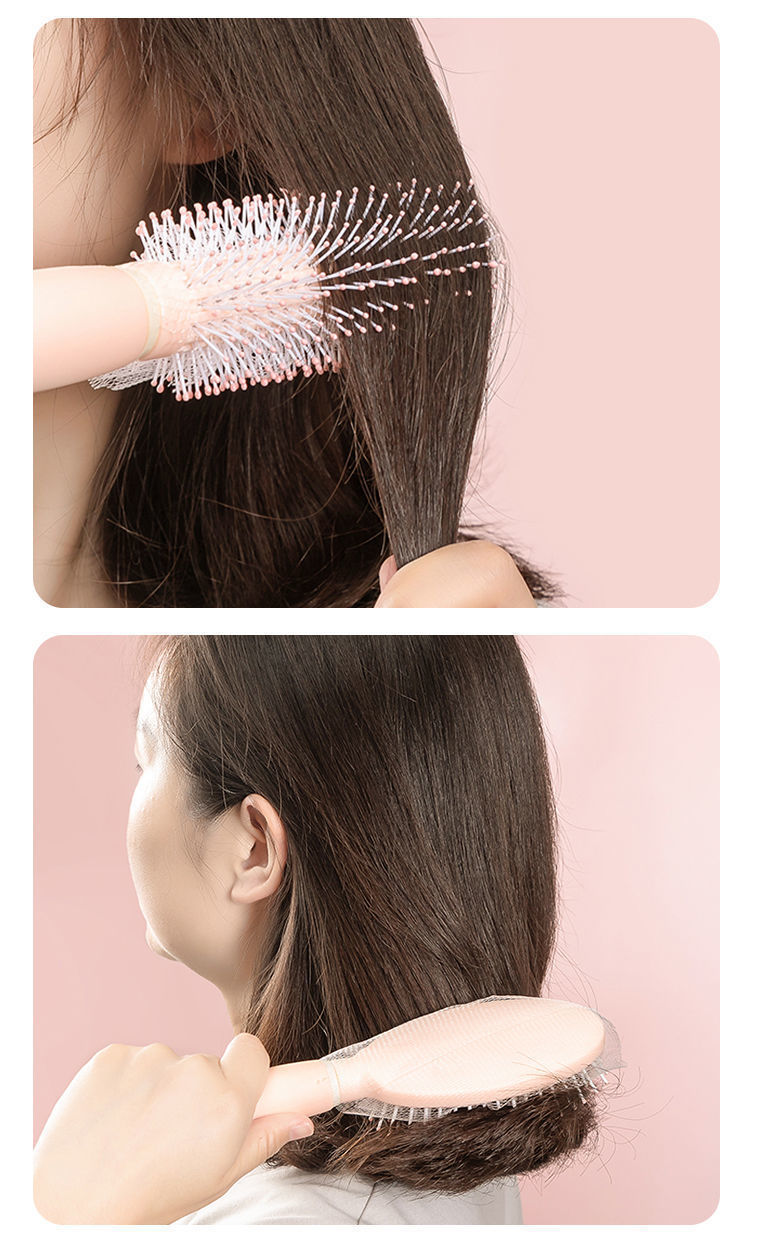 一次性气垫梳清洁网 卷发棒头梳网状清理神器 多功能毛发清洁纸详情16