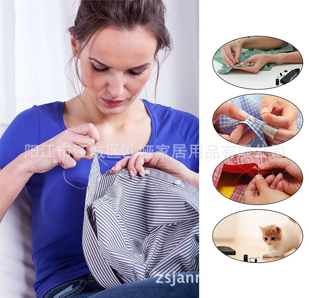 Cross-border sewing kits, sewing sets, hand sewing kits, mending sewing tools, factory wholesale in stock pic 19