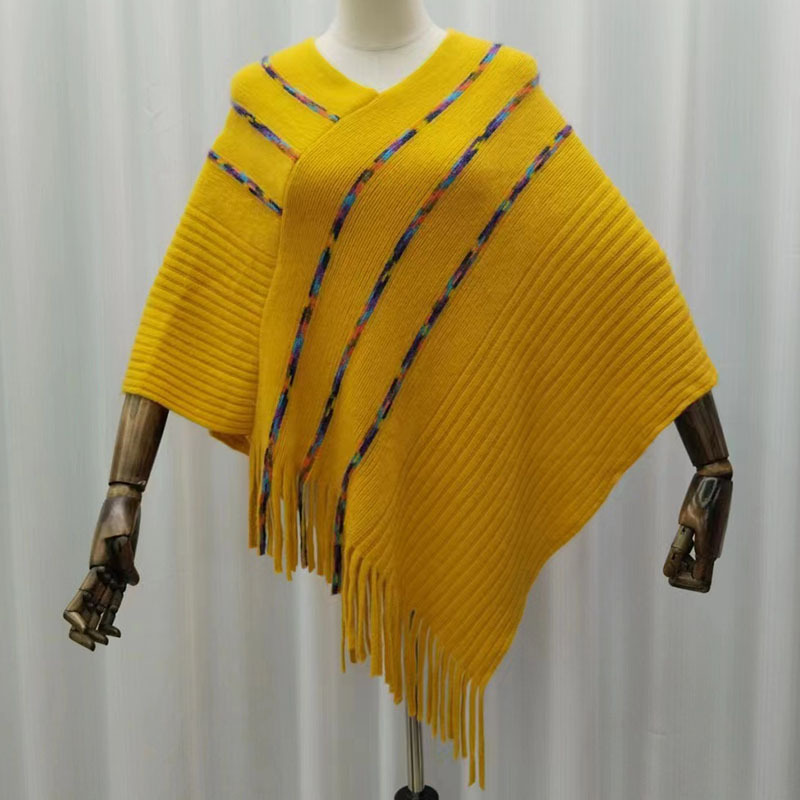 云南民族风外搭披肩大理外搭斗篷外套披风围巾女旅拍新疆西藏外搭详情3