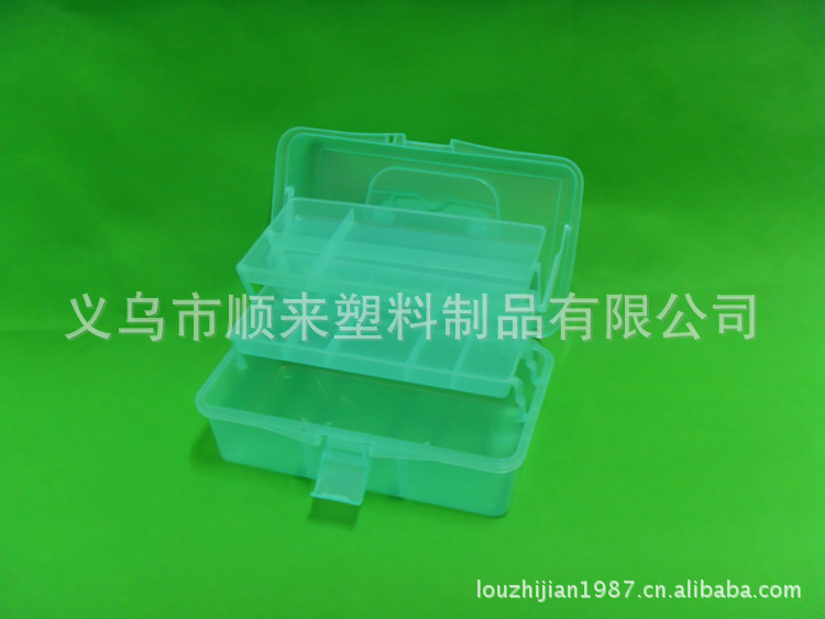 供应 多层透明整理箱 13寸塑料工具箱 多功能G560详情6