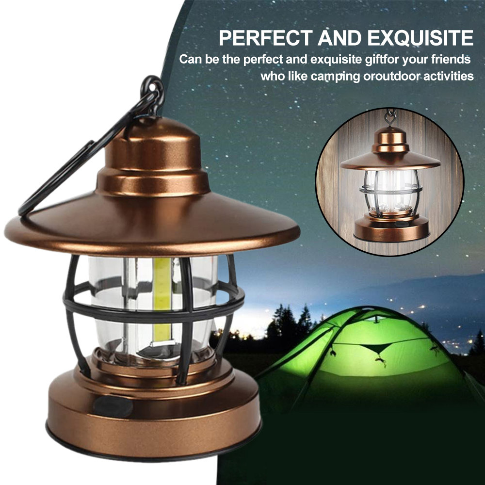 Direct sales from the manufacturer of LED retro camping tent lights, cross-border battery type camping portable emergency lights and outdoor lighting fixtures pic 9