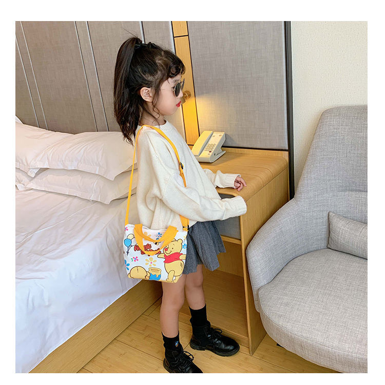 卡通帆布休闲斜挎背包儿童手提袋 库洛米双子星可爱单肩包包包详情11