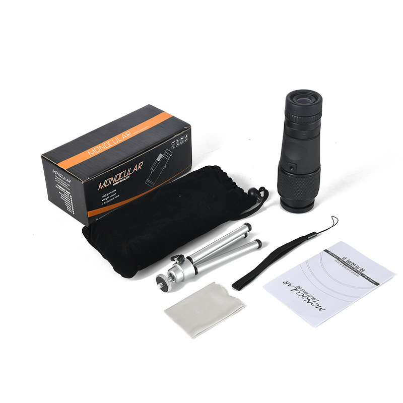 Aluminum body with optical lens, telephoto lens, mobile phone camera lens, monocular telescope, Avite telescope pic 1