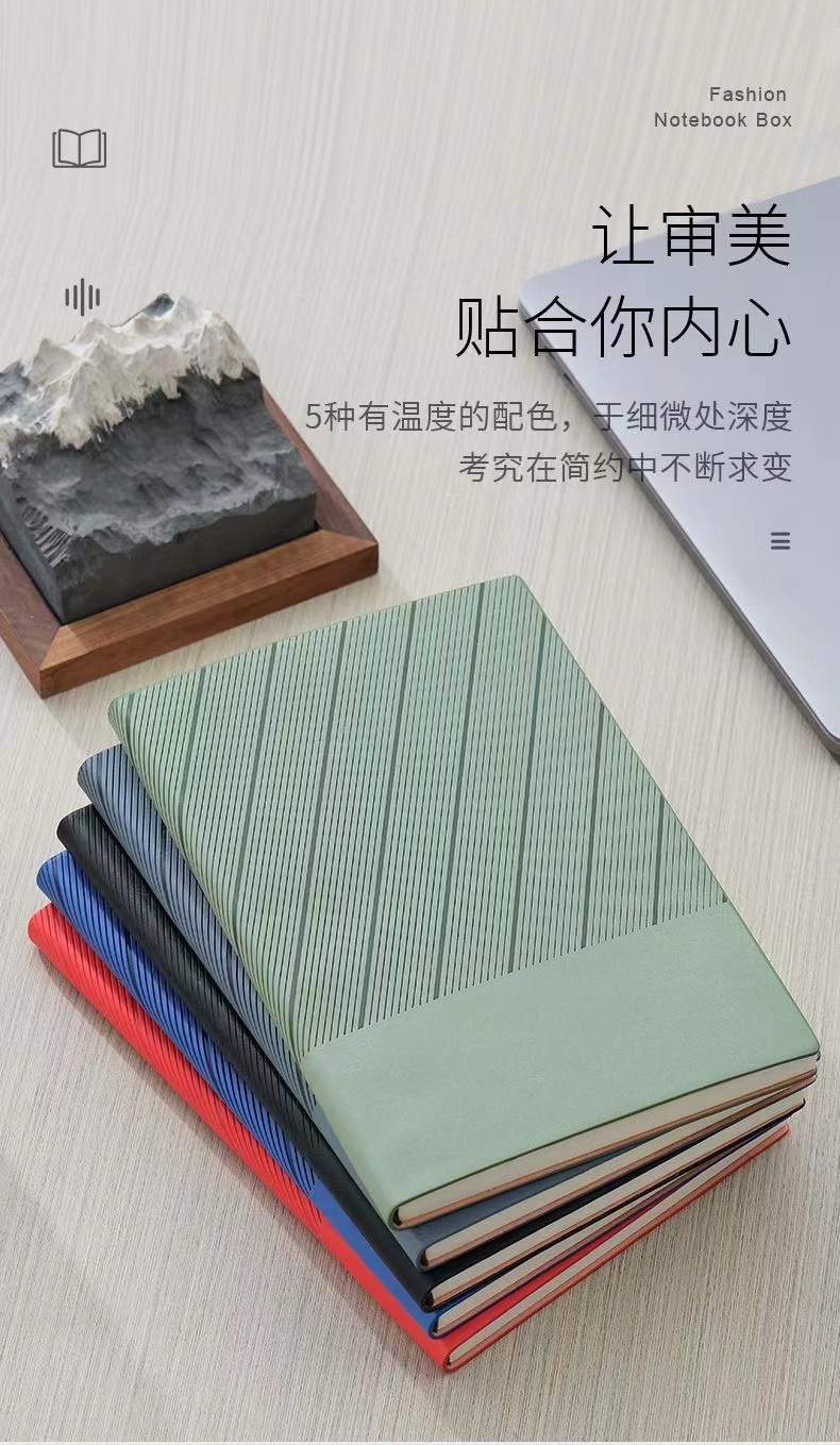 Customized a5 notebook gift box set, high appearance level, business office meeting notebook as a souvenir, can be printed with Llogo pic 8