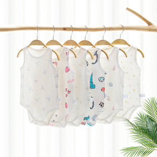 Baby one-piece suit, autumn new style base underwear, pure cotton long-sleeved shirt for boys and girls, baby crawling suit, newborn clothes pic 13