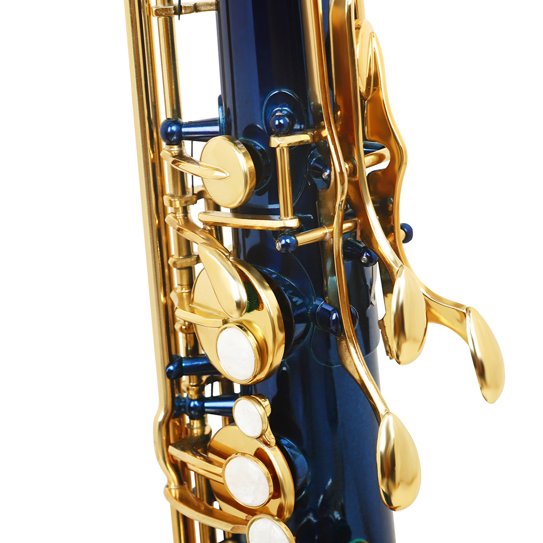 LADE降B调次中音萨克斯手工雕花鲍鱼壳管体乐队专业演奏saxophone详情18