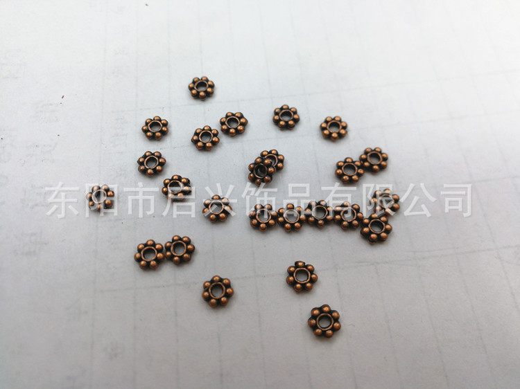 Factory direct sales of jewelry accessories: 6MM spacer, universal spacer for jewelry and clothing pic 7