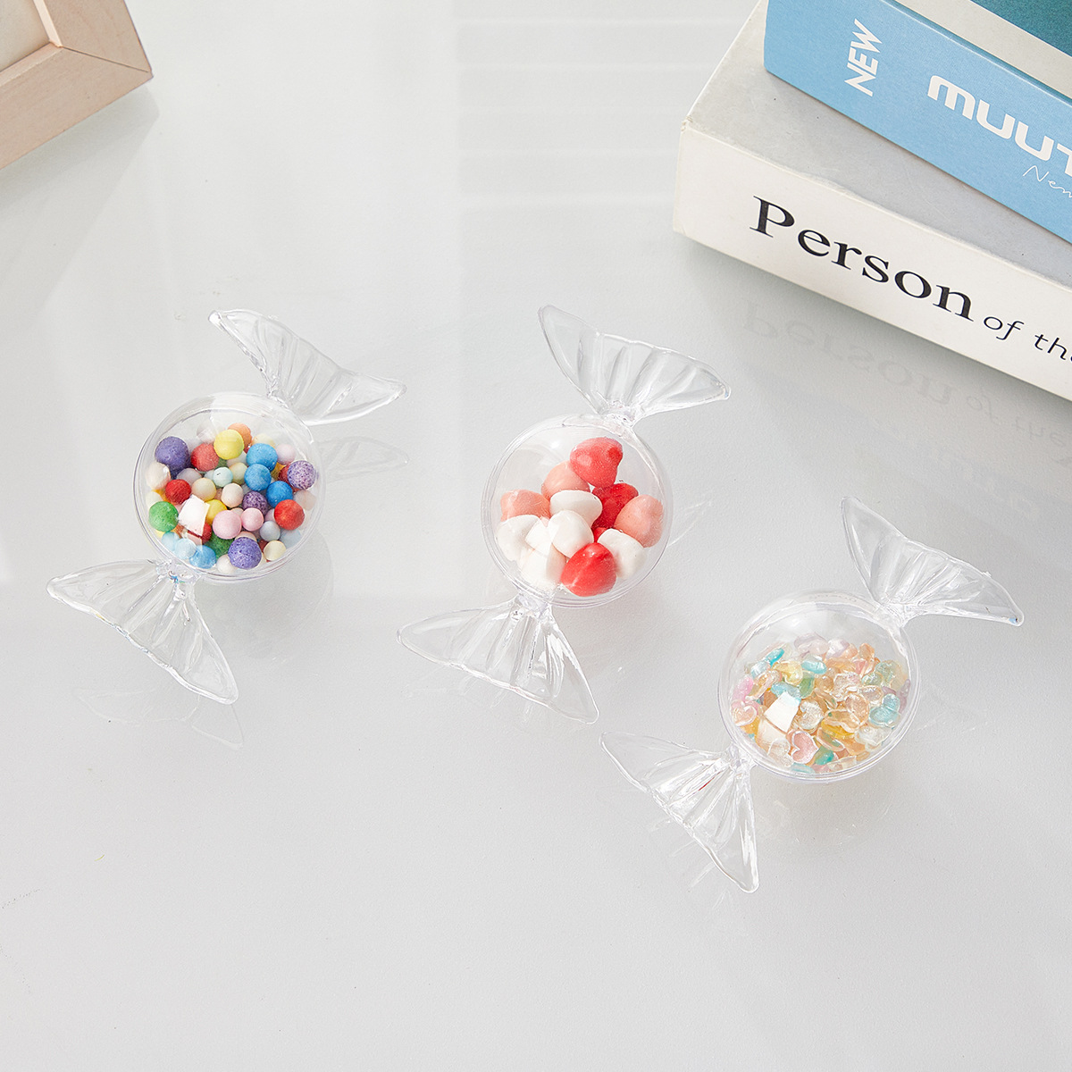 跨境电镀金银塑料糖果盒婚礼礼品盒糖果罐生日派对伴手礼喜糖盒详情5