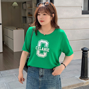 大码女装绣爱心甜美上衣外套2023春新款胖mm长袖针织开衫女21395详情3