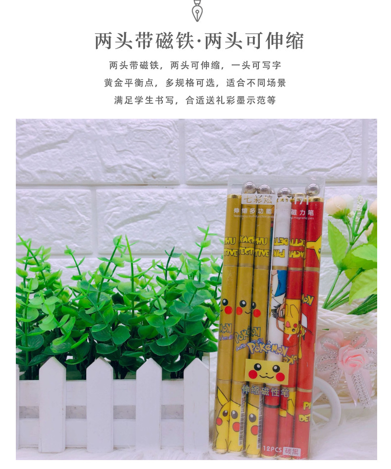 Nuevo retractable spinner pen imagen de la caricatura estudiante competencia spinner pen cute depression magnetic pen wholesale suministro directo pic 7