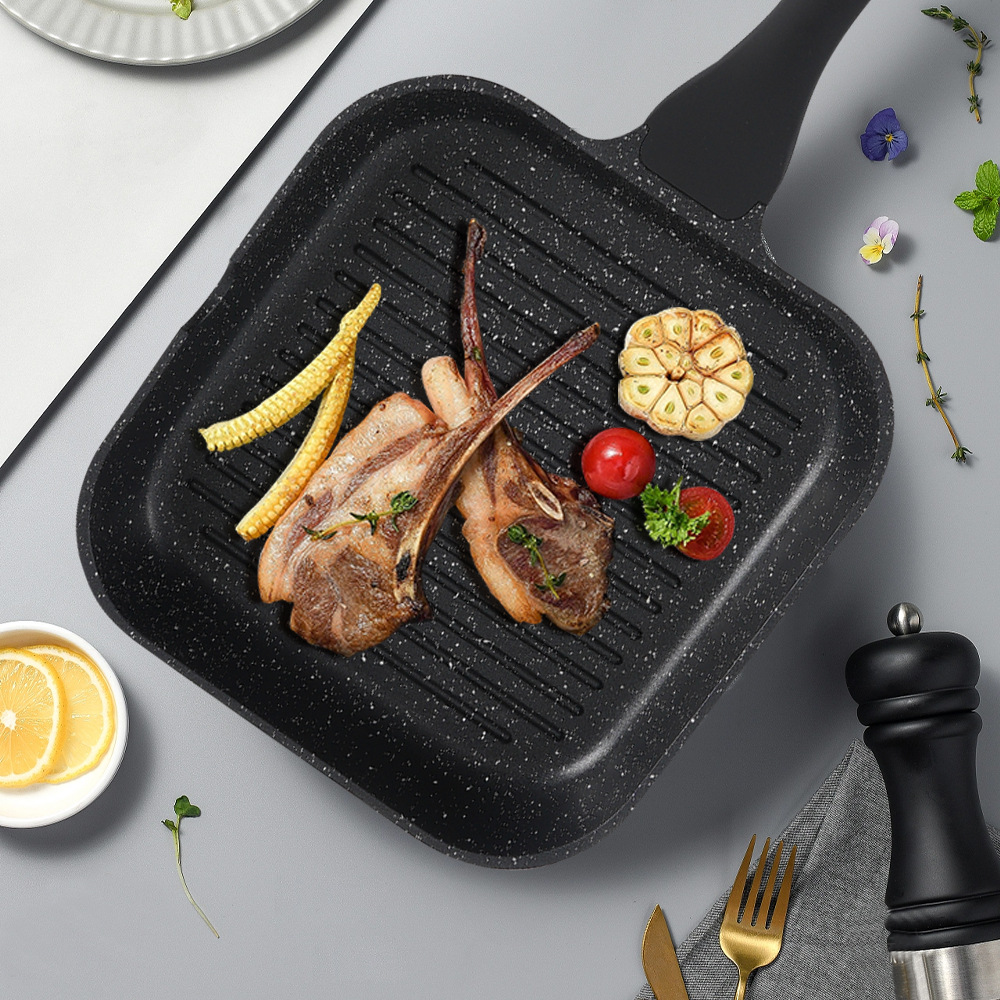 Winningstar British and European standard home barbecue, egg and steak multi-functional non-stick high-temperature resistant steak grill pic 4