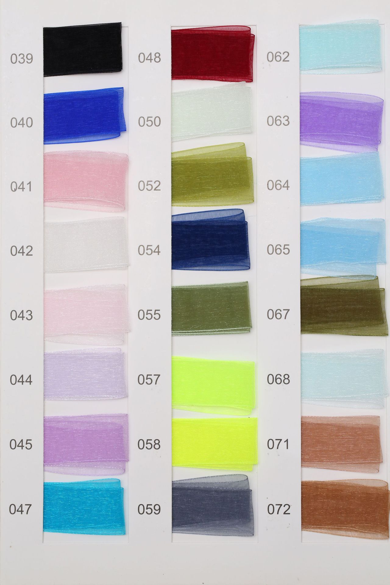 Dingxin Ribbon Wholesale, DIY handmade headwear, bow, snow gauze ribbon, wedding cake, gift packaging, transparent ribbons pic 35