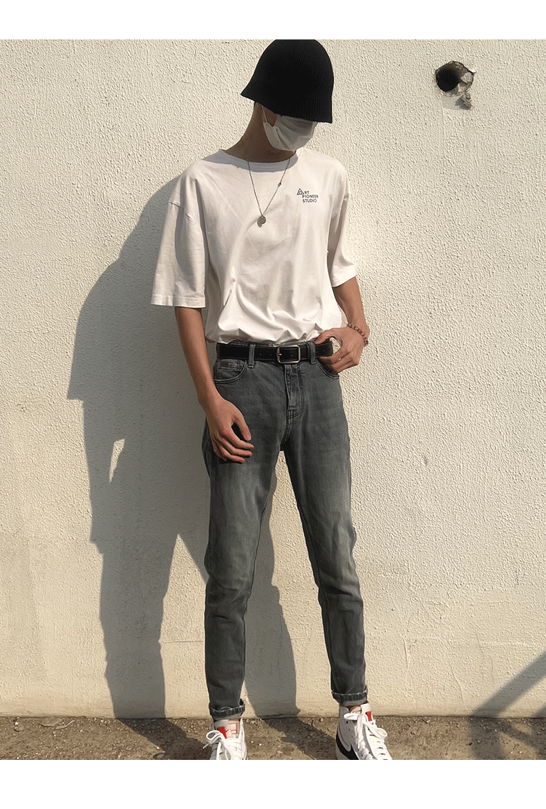 针孔新款简约年轻男士皮带牛仔裤腰带潮流百搭针扣时尚裤带皮带男详情6