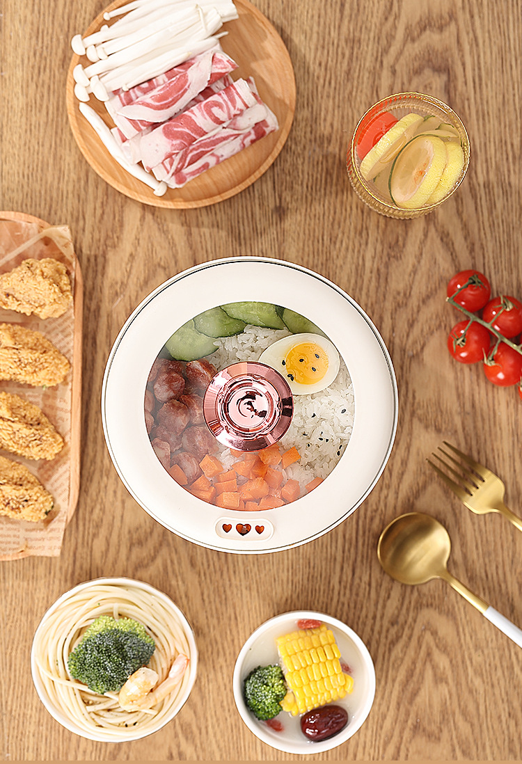 小型迷你电饭煲学生宿舍多功能一体家用小电饭煲1到2人可蒸煮 面霜滋润保湿详情16