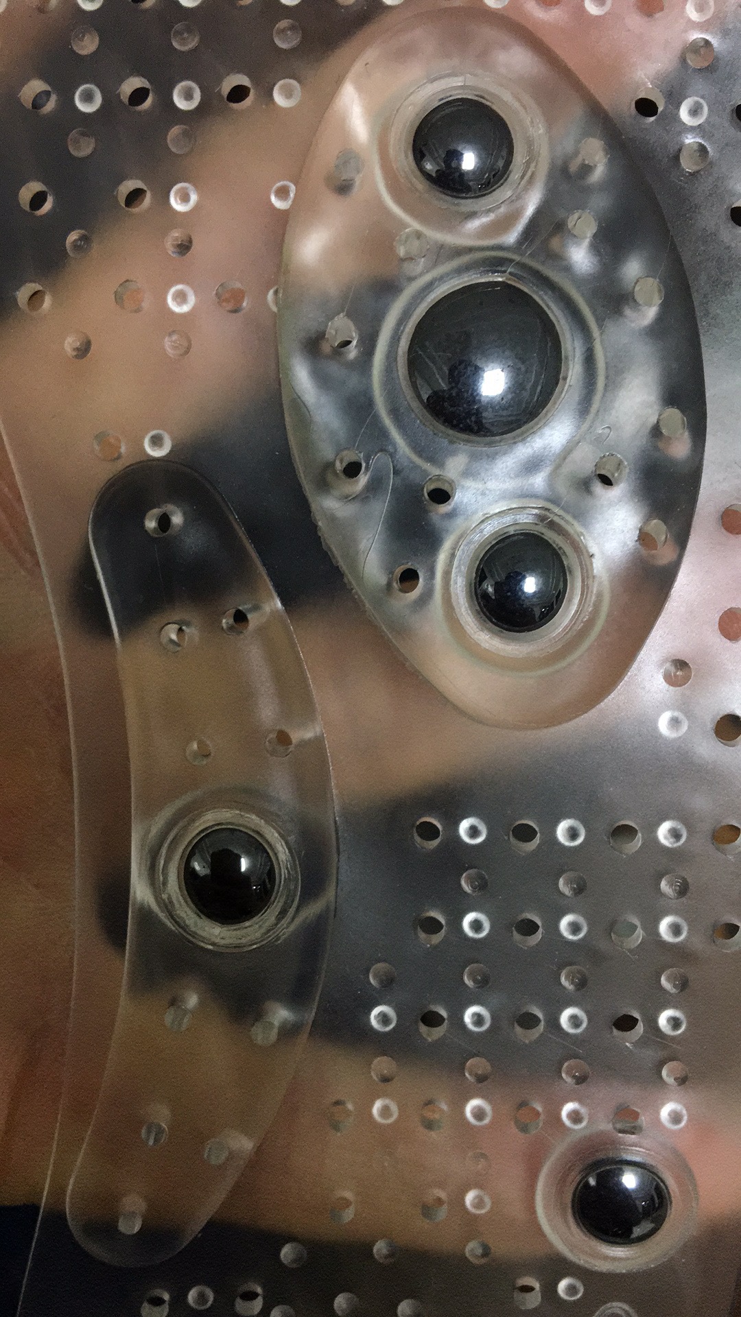 Amazon transparent magnetic therapy insoles with 8 magnetic stones for massage, breathable health care, magnetic iron insoles for men and women, manufacturer pic 21