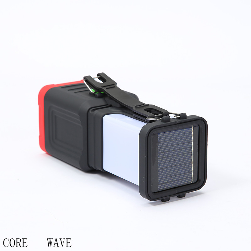 Portable LED high-intensity searchlight, solar rechargeable flashlight, household, outdoor, courtyard and camping hanging light, factory direct supply pic 8