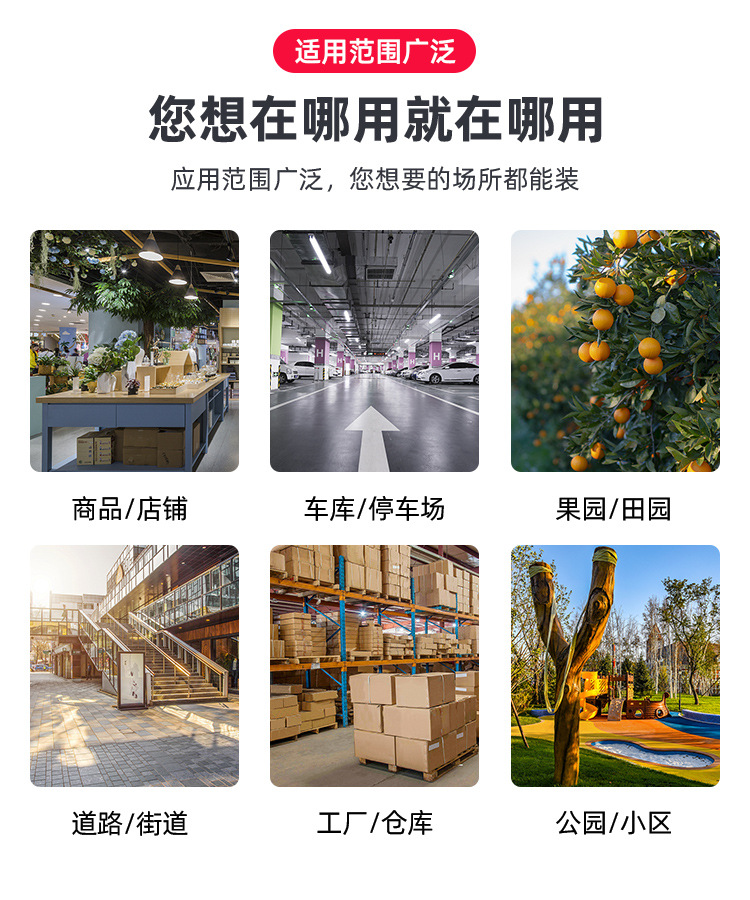 跨境太阳能灯户外庭院灯智能人体感应照明灯仿真监控摄像头路灯详情4