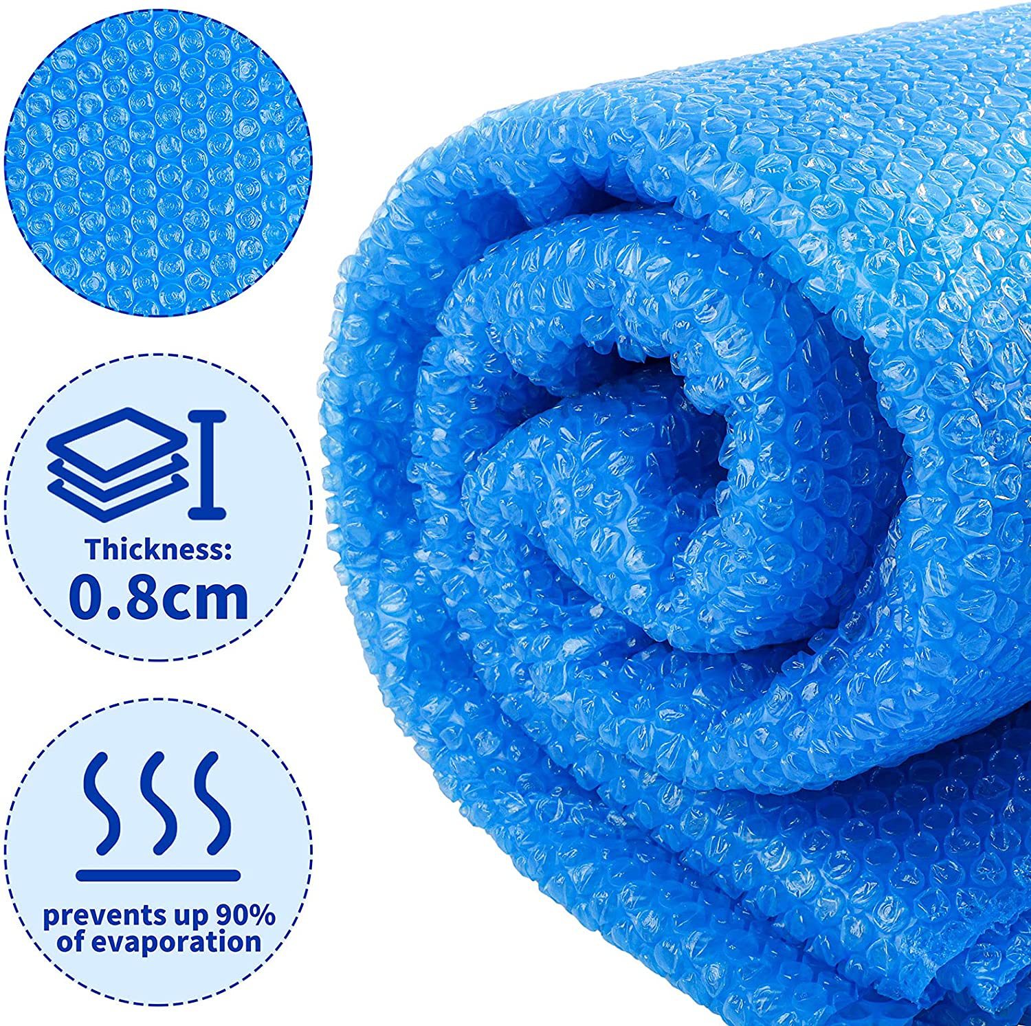 swimming pool cover outdoor swimming pool protective film insulation cover Swimming Pool cover bubble wrap pad pic 3
