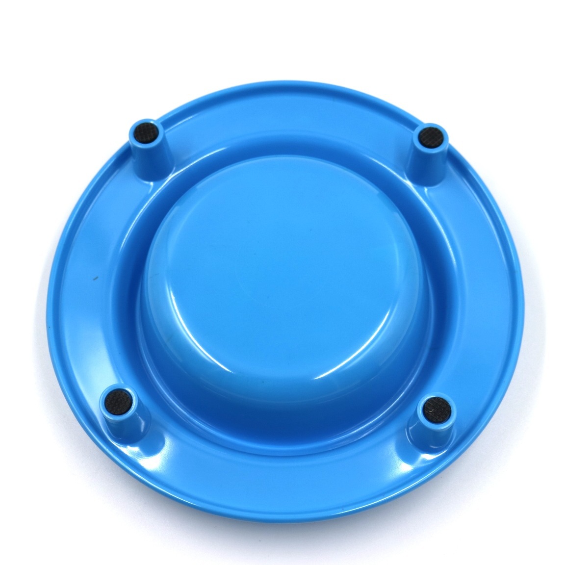 The manufacturer offers wholesale of new solid-color round melamine two-in-one stainless steel dog bowls in stock pic 3