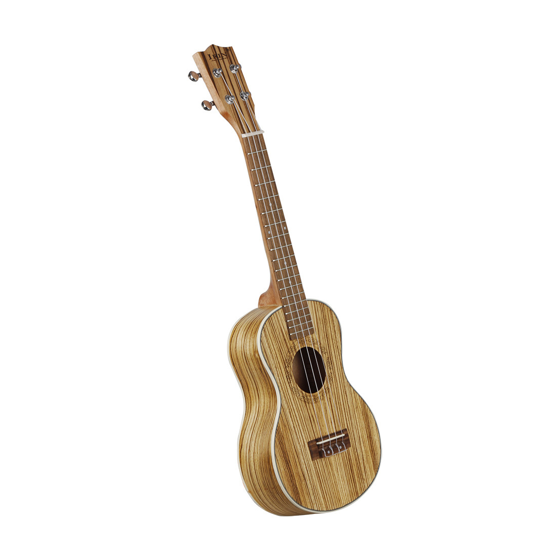 IRIN zebra wood Ukulele, ukulele, Hawaiian 4-string small guitar pic 8