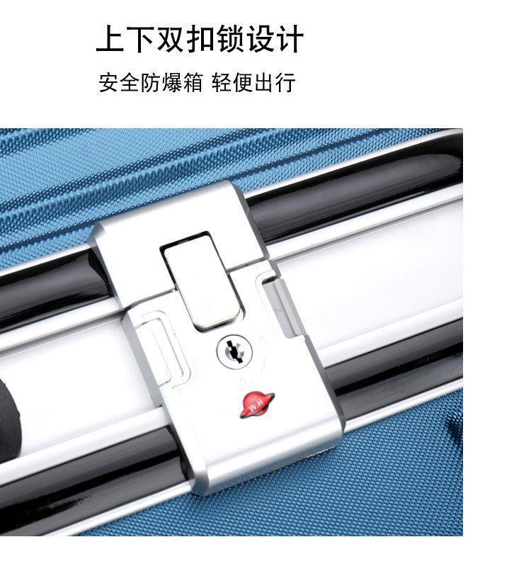 Male suitcases: Large capacity, sturdy and durable, thickened female student suitcase, silent travel suitcase, leather suitcase, password suitcase pic 16