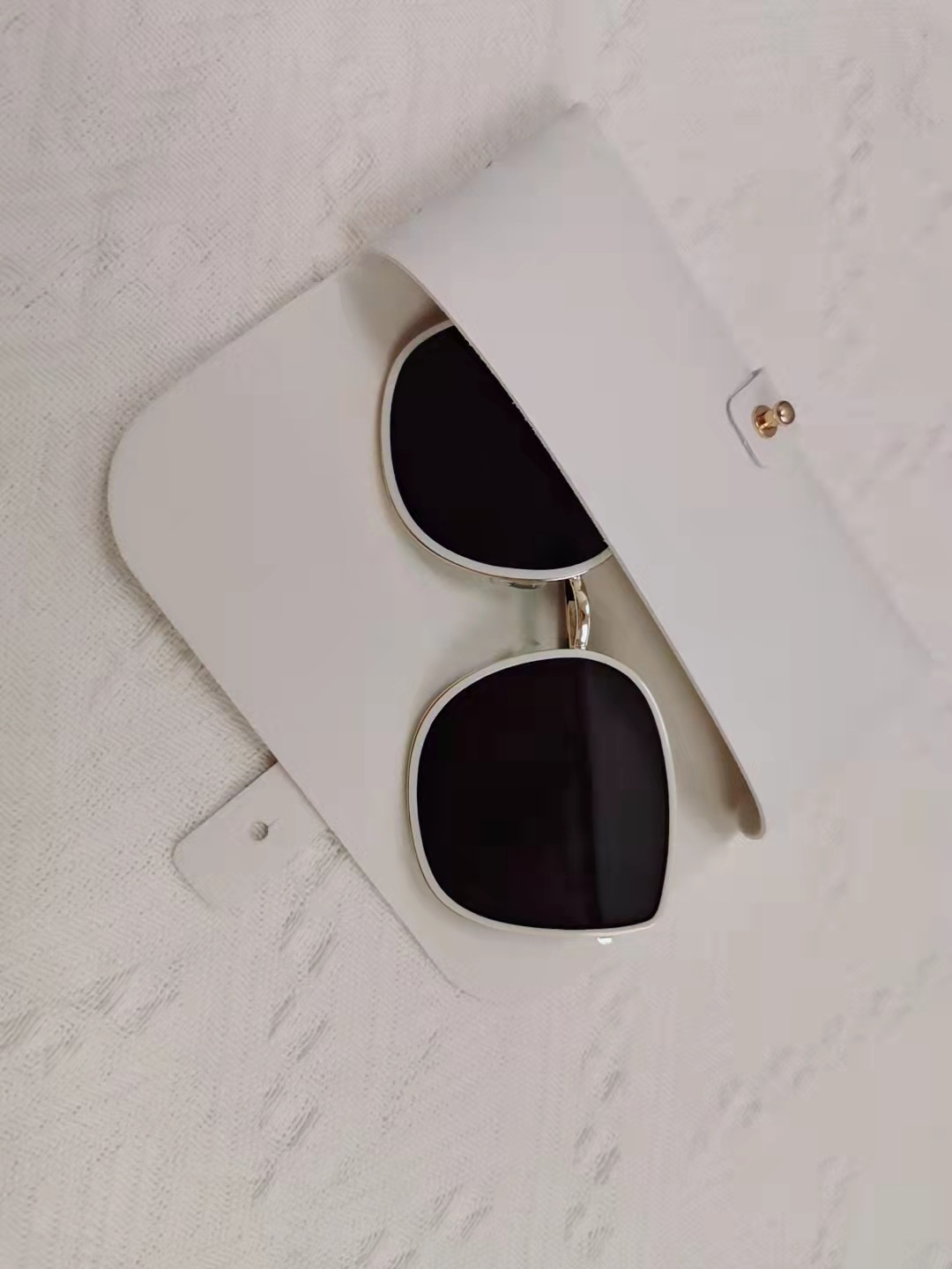 2022 New Korean-style sunglasses, the same bibi sunglasses as the popular ones on Instagram, large square sunglasses for men and women pic 6