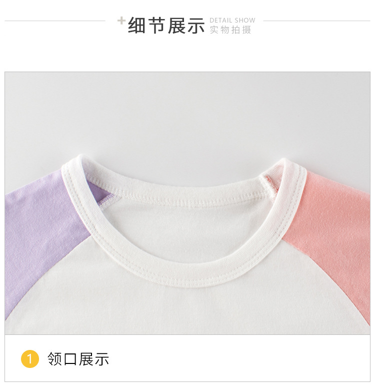 27home韩版童装女童短袖T恤衫 2024夏季新款宝宝衣服卡通一手货源详情6