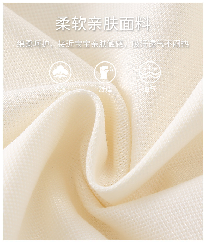 婴儿衣服夏季薄款a类纯棉男宝宝短袖连体衣小熊哈衣爬服代发详情13