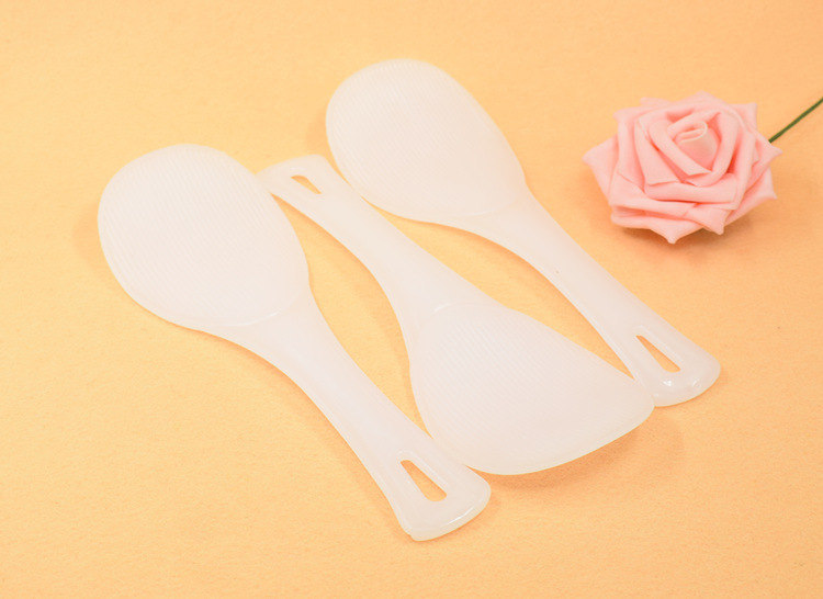 Kitchen food-grade plastic non-stick rice spoons, thickened and durable, two-yuan store supply, daily necessities rice spoon manufacturer wholesale pic 12