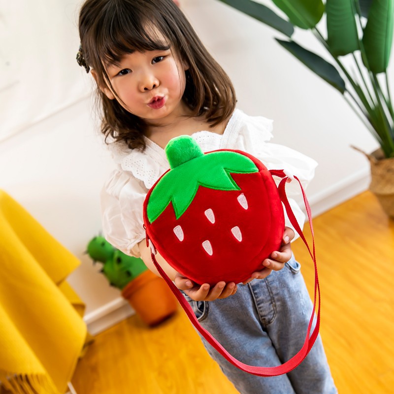 春季新款儿童单肩包休闲水果系列斜挎包个性时尚卡通款小清新包包详情20
