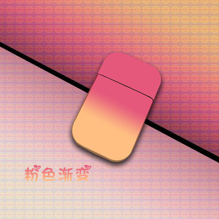 高颜值粉色火焰充气打火机防风金属渐变ins网红女火机送男友批发详情7