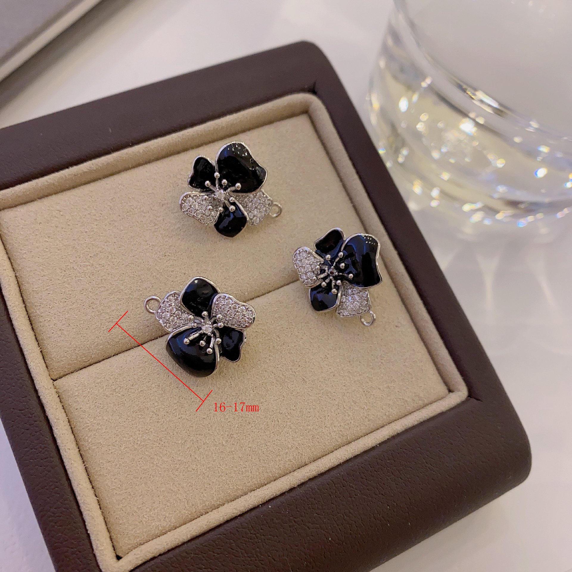 DIY accessories: Korean-style universal snap pearl bracelet, necklace, snap end, oil drip, new side-opening snap pic 7