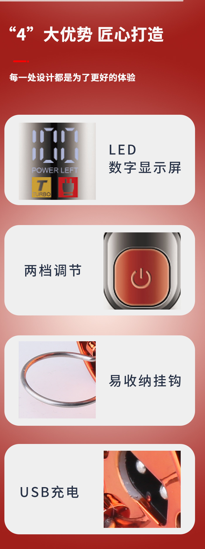 科美/KEMEI跨境液晶数显电推子理发剪低音降噪专业雕刻推剪理发器KM-2253详情7